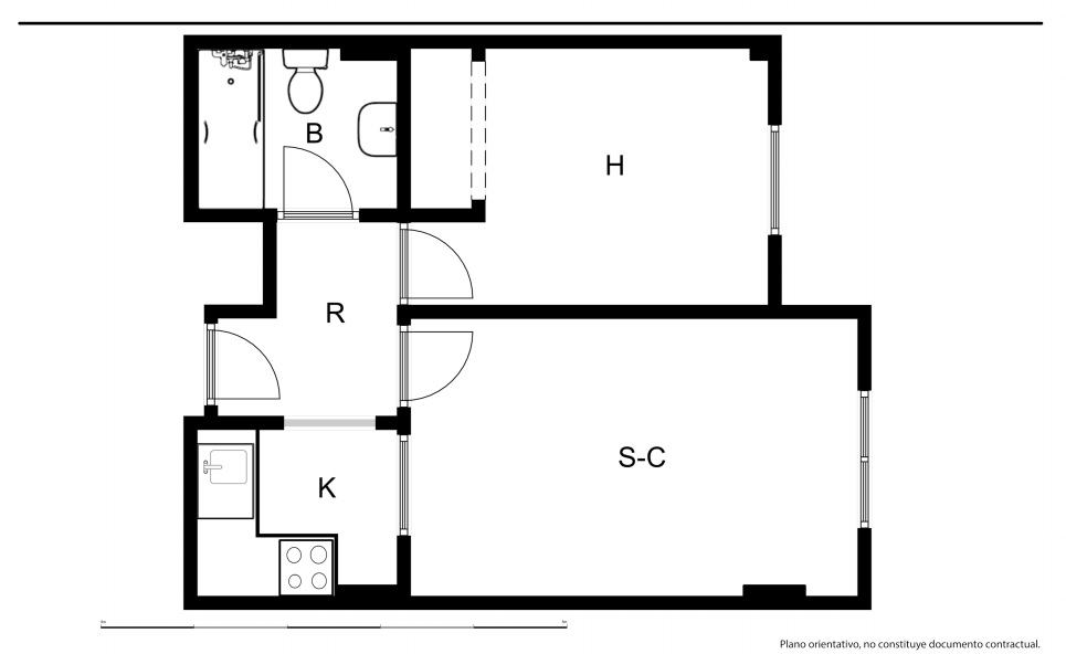 APARTAMENTO EN RENTABILIDAD - ALQUILADO