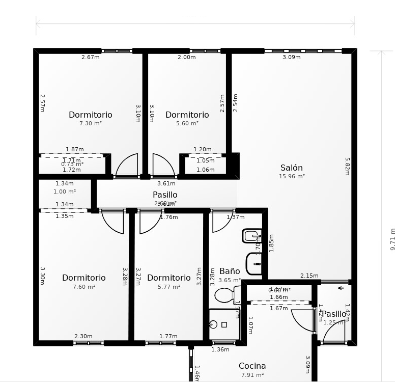 PISO A LA VENTA EN ZONA DE SAN BENITO